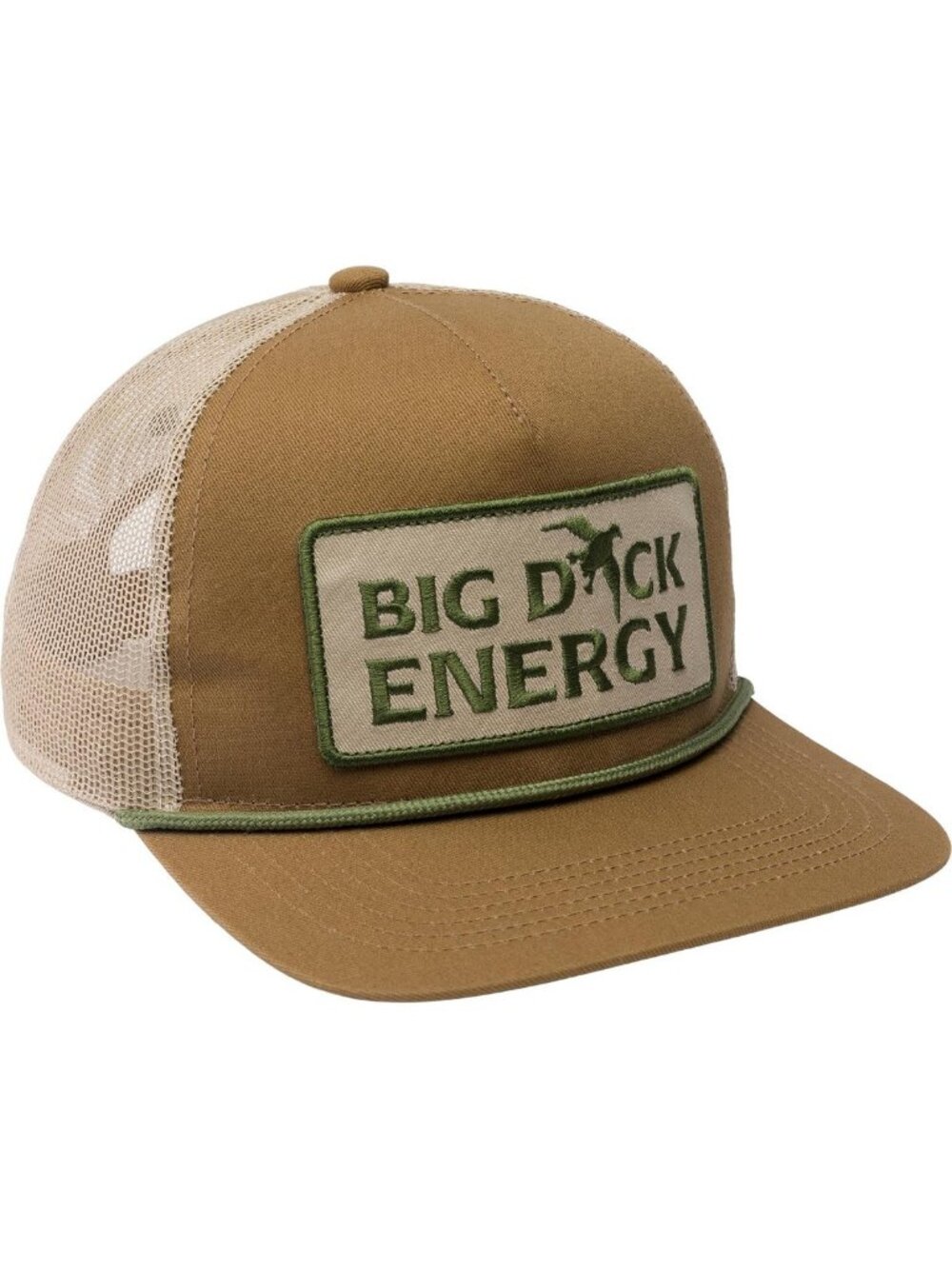 Big Duck Energy Mesh Back Rope Hat for Outdoor Adventures & Waterfowl Hunting